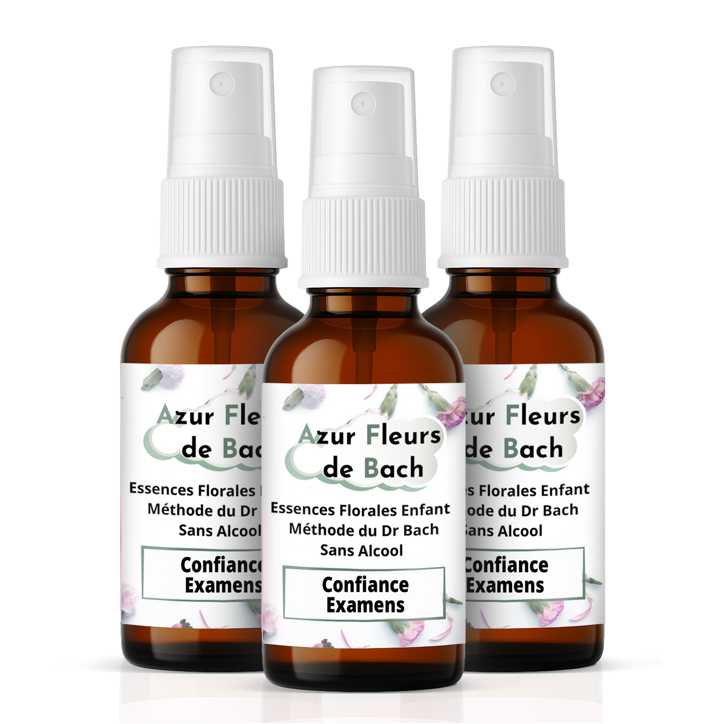 Confiance & Examens | Fleurs de Bach sans alcool