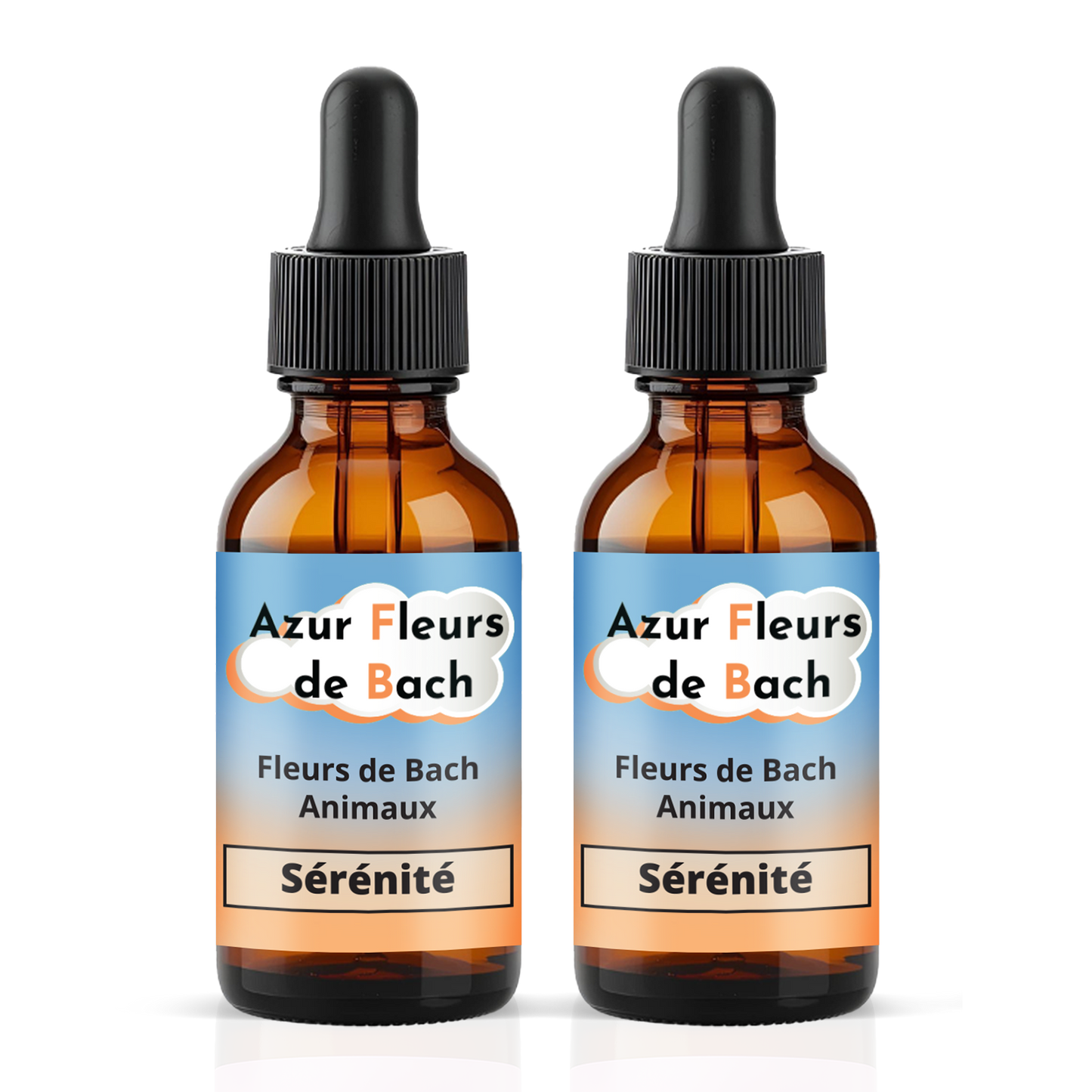 Sérénité Animaux Stressés | Fleurs de Bach sans alcool ajouté
