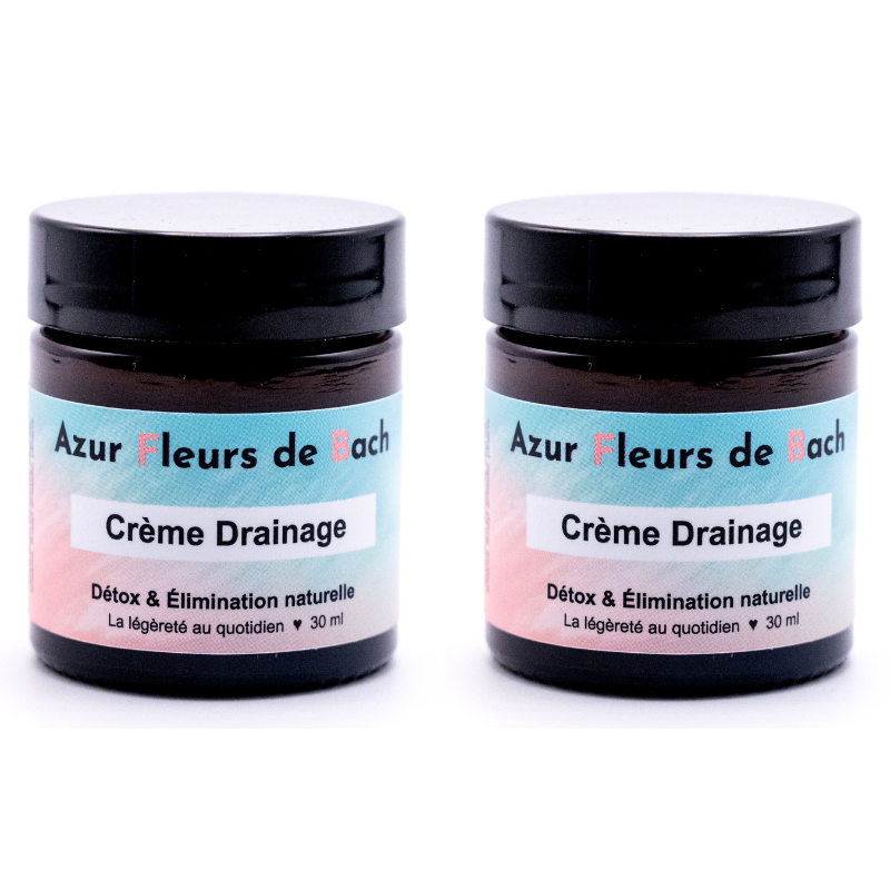 DRAINAGE | Crème Fleurs de Bach | 30ml