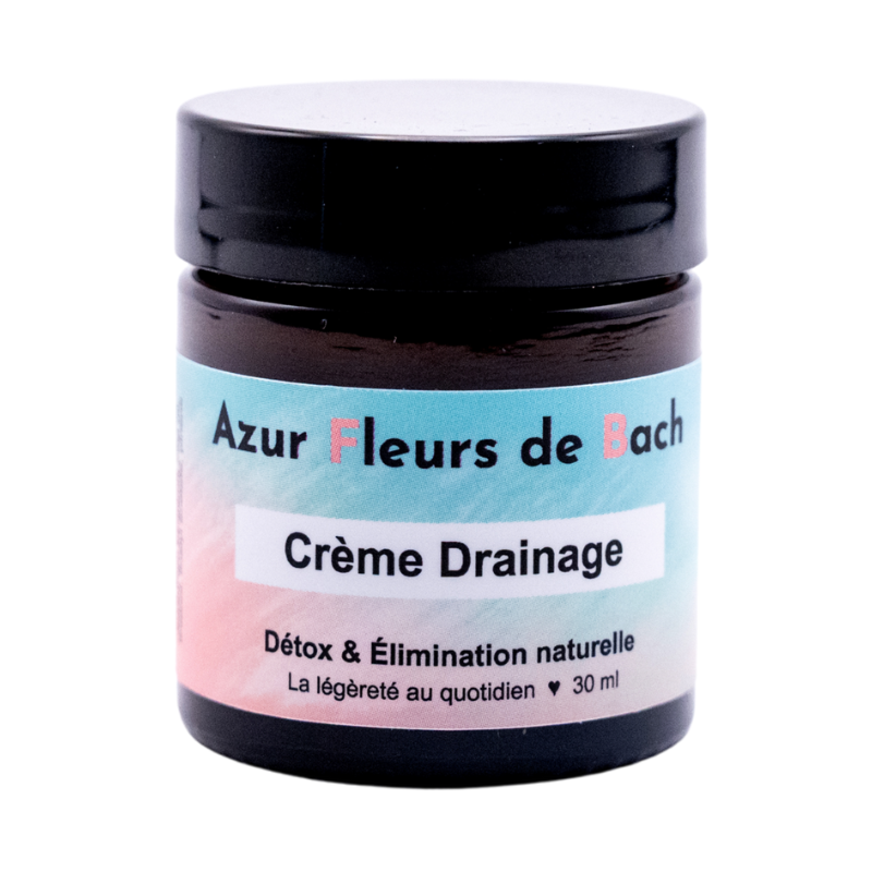DRAINAGE | Crème Fleurs de Bach | 30ml