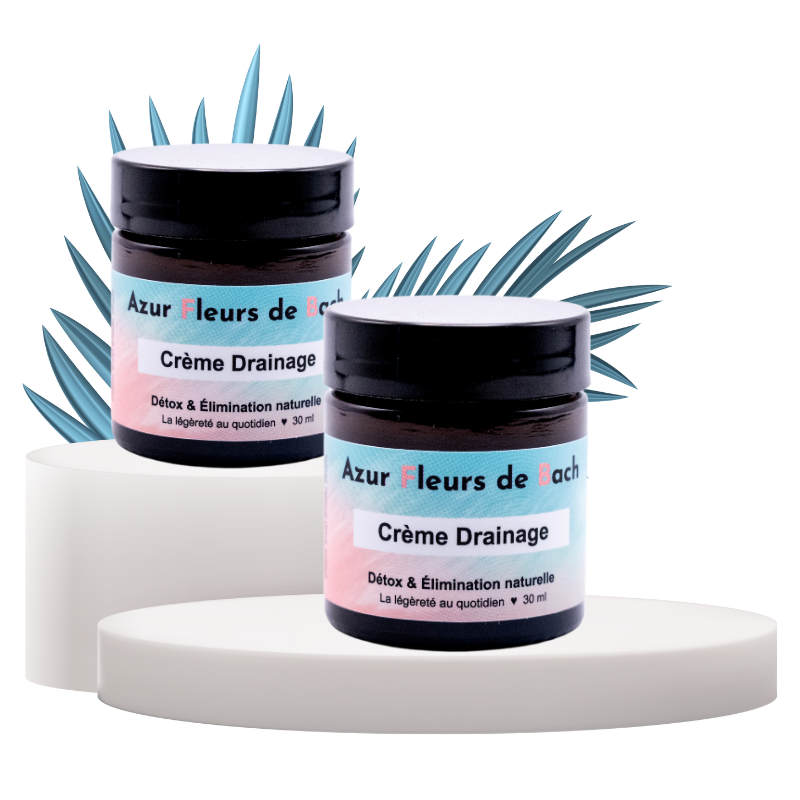 DRAINAGE | Crème Fleurs de Bach | 30ml