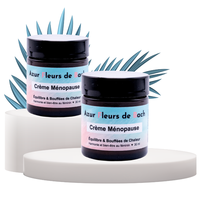 MÉNOPAUSE | Crème Fleurs de Bach | 30ml