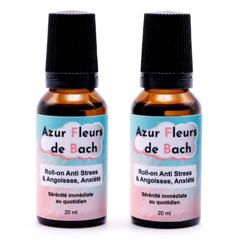 SÉRÉNITÉ STRESS ANGOISSES | Roll-on Fleurs de Bach | 20ml