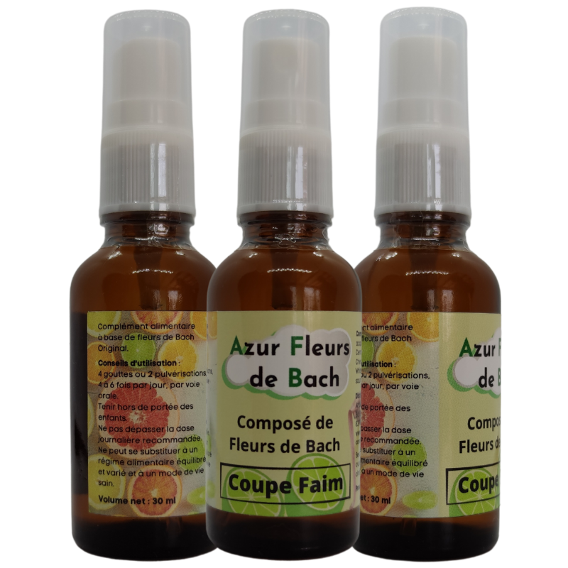 Coupe faim | Grignotages émotionnels | Fleurs de Bach