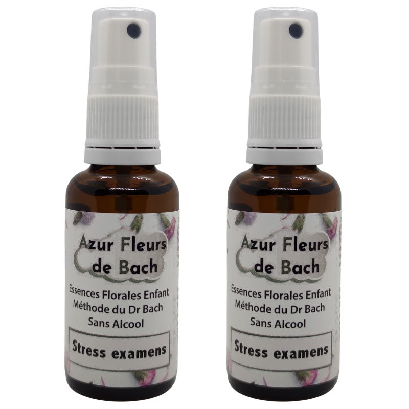 Confiance & Examens | Fleurs de Bach sans alcool
