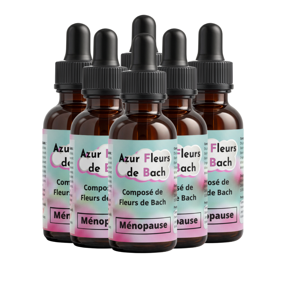 6 flacons de 30ml