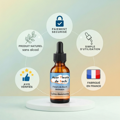 Calme Aboiements | Fleurs de Bach sans alcool ajouté