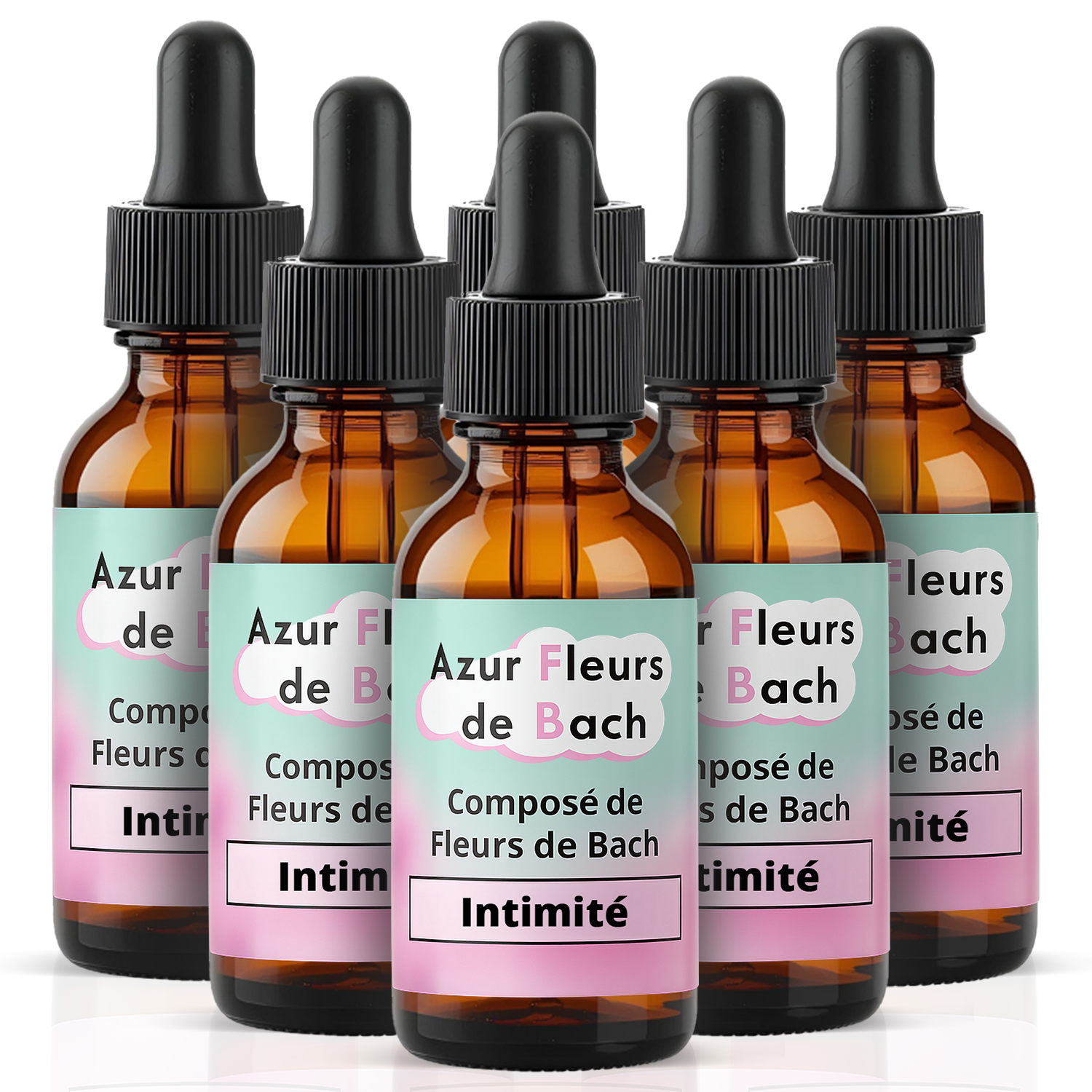 6 flacons de 30ml