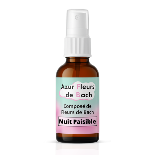 Sommeil Nuit paisible | Fleurs de Bach