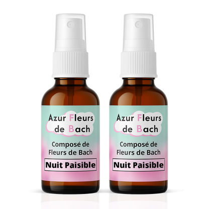 Sommeil Nuit paisible | Fleurs de Bach