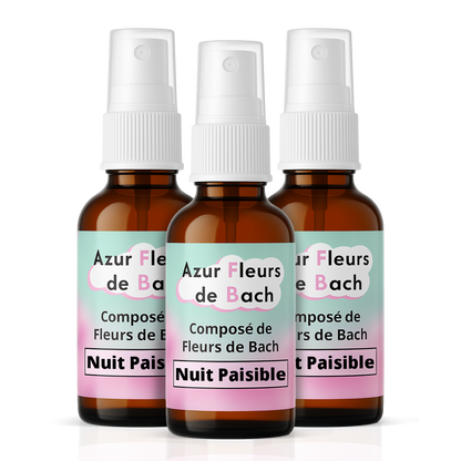 Sommeil Nuit paisible | Fleurs de Bach