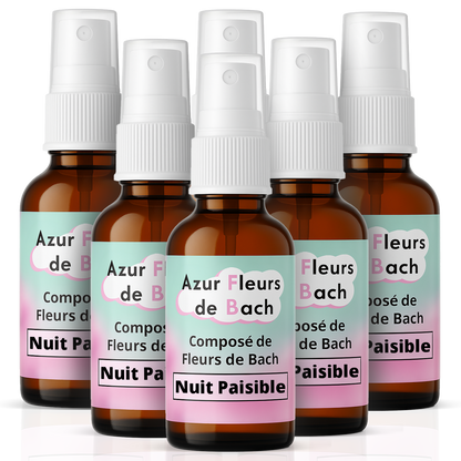 Sommeil Nuit paisible | Fleurs de Bach