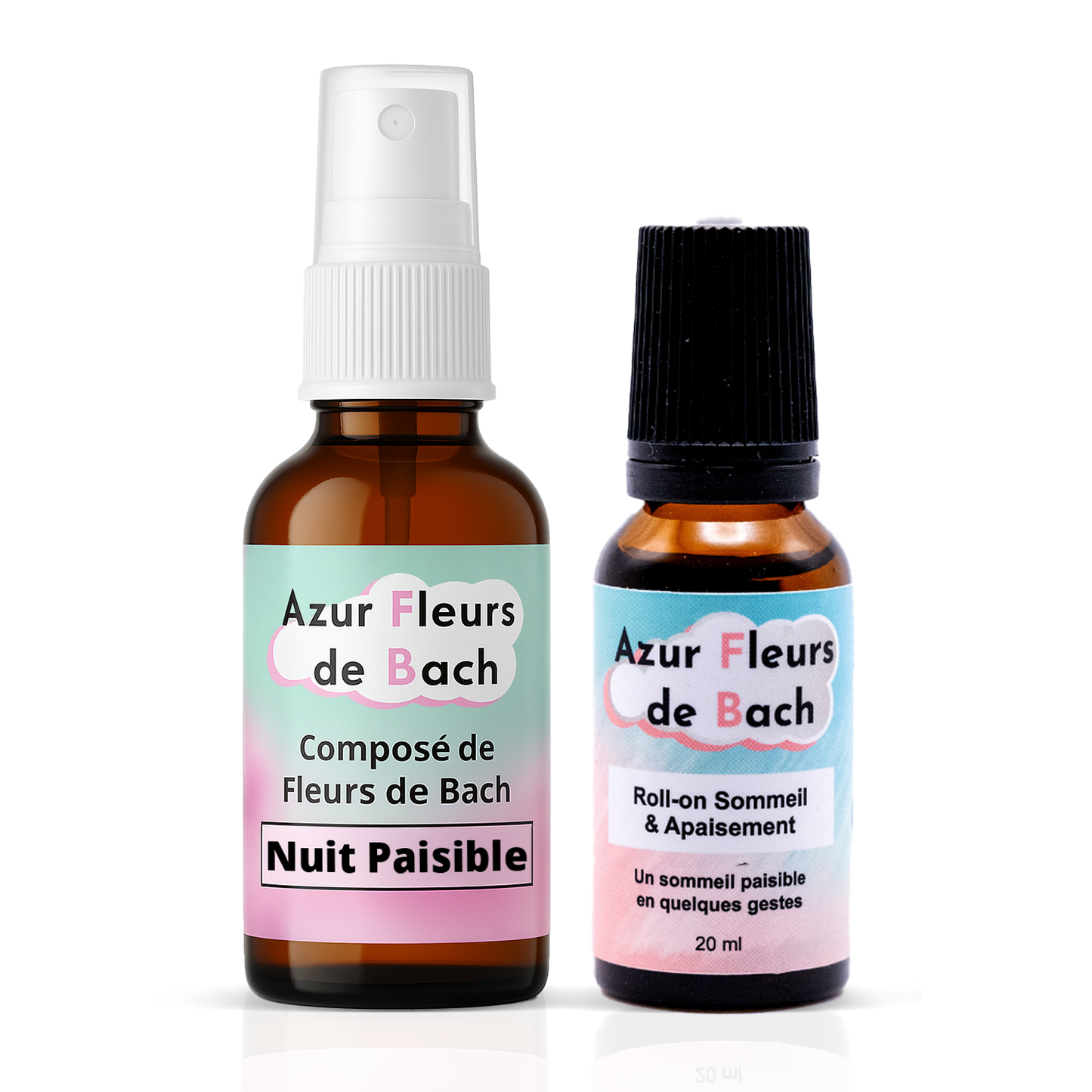 Pack Nuit Paisible | Roll-on + Spray Fleurs de Bach