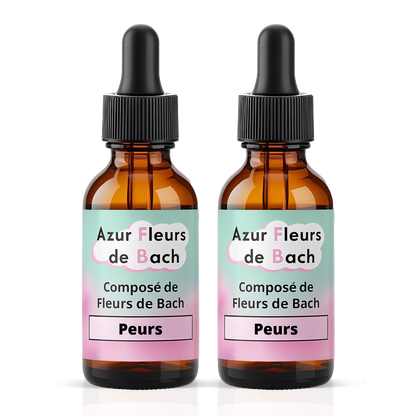 Peurs | Courage & Force intérieure | Fleurs de Bach