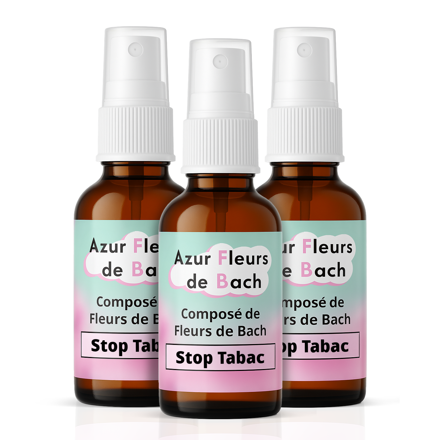 3 sprays de 30ml