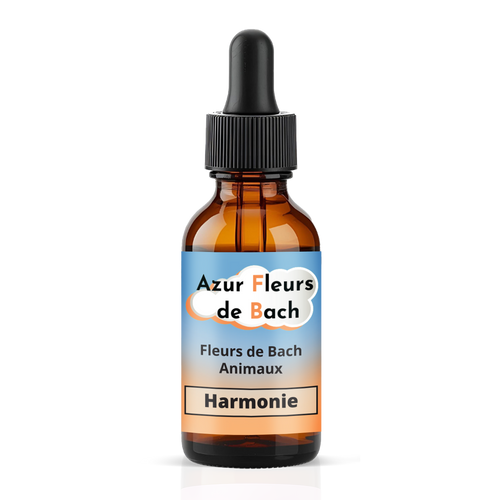 Harmonie entre animaux | Fleurs de Bach sans alcool ajouté