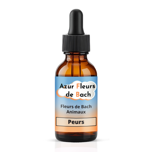 Peurs Animaux | Fleurs de Bach sans alcool ajouté