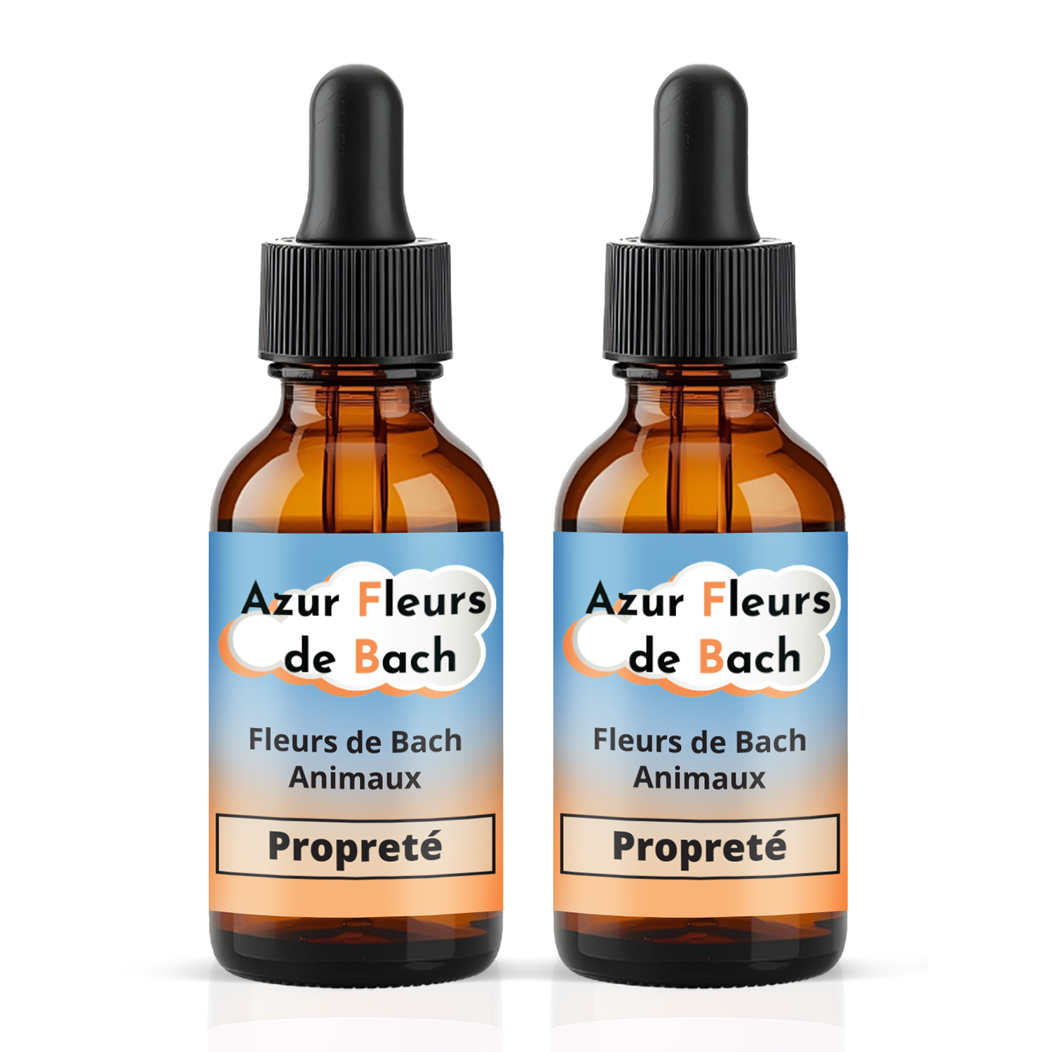 2 flacons sans alcool ajouté (2x30ml)