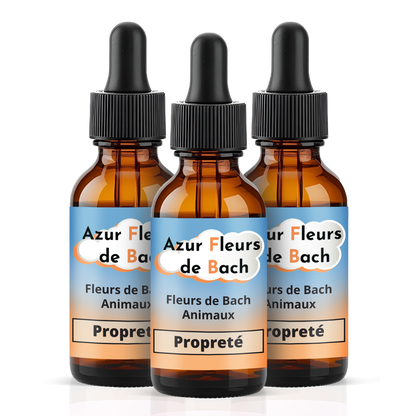 Habitudes & Propreté | Fleurs de Bach sans alcool ajouté