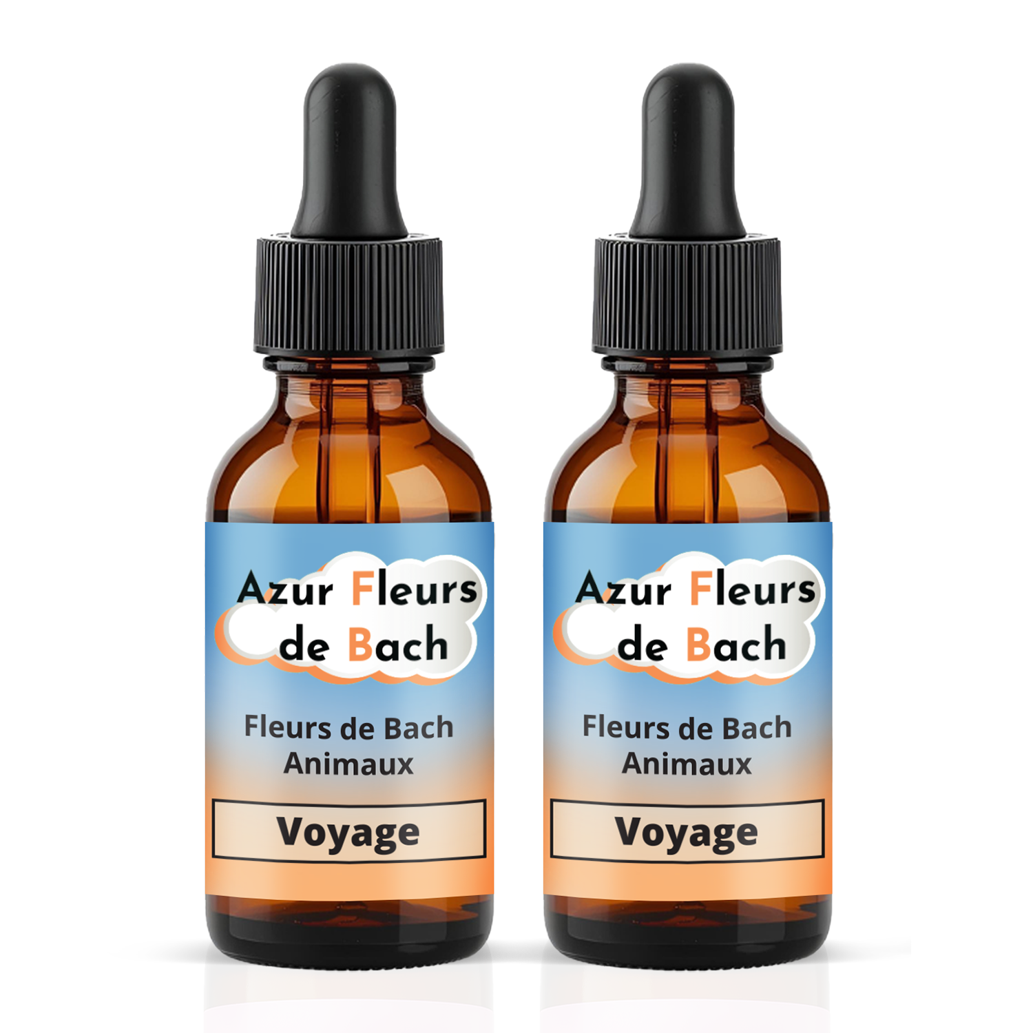 2 flacons sans alcool ajouté (2x30ml)