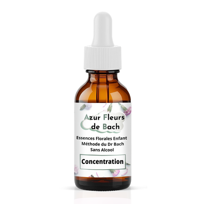 Concentration Enfant | Fleurs de Bach sans alcool