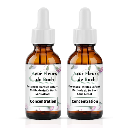 Concentration Enfant | Fleurs de Bach sans alcool