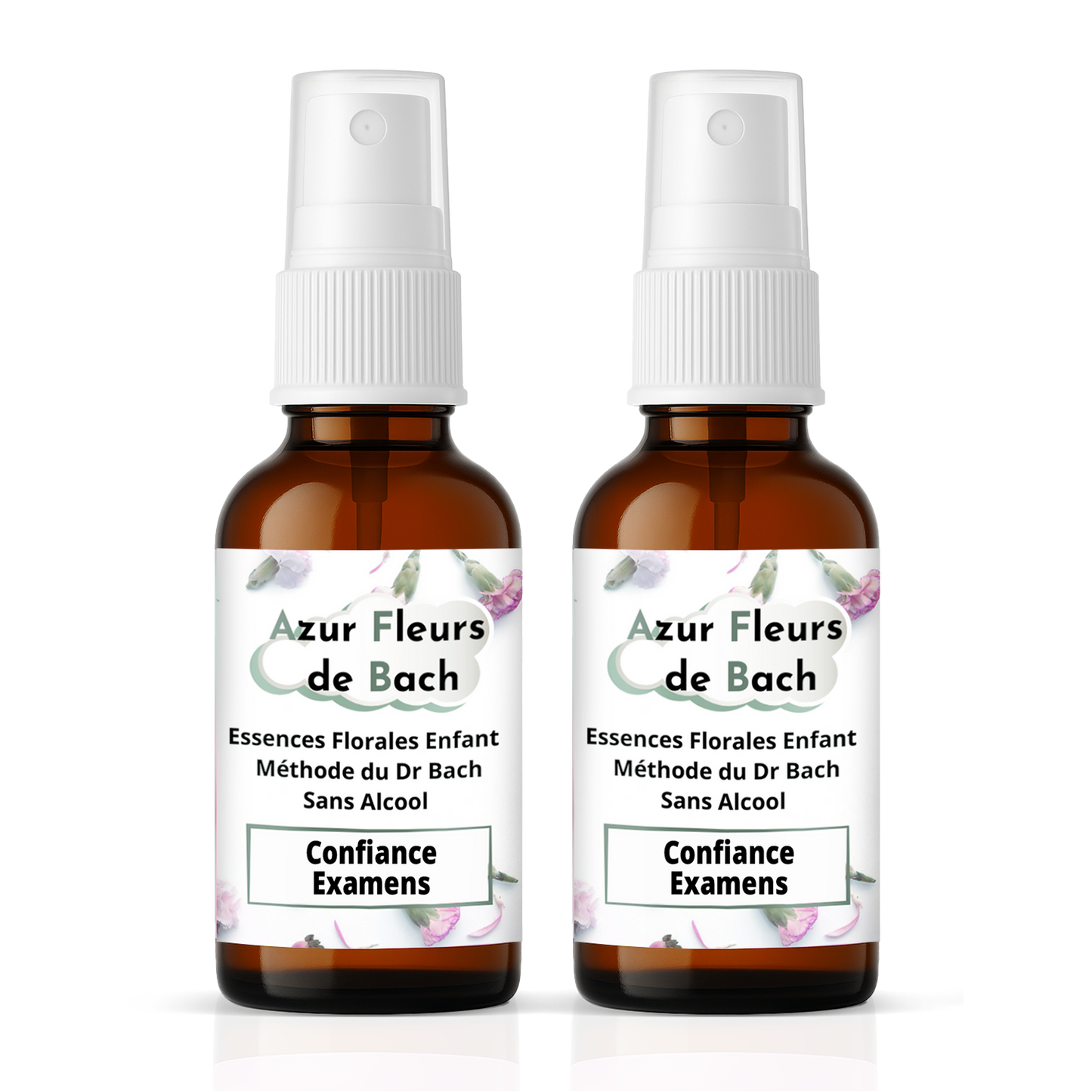 Confiance & Examens | Fleurs de Bach sans alcool
