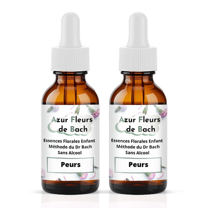 Peurs Enfant | Fleurs de Bach sans alcool