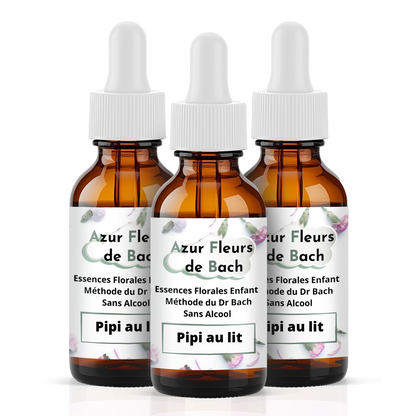 Pipi au lit | Fleurs de Bach sans alcool