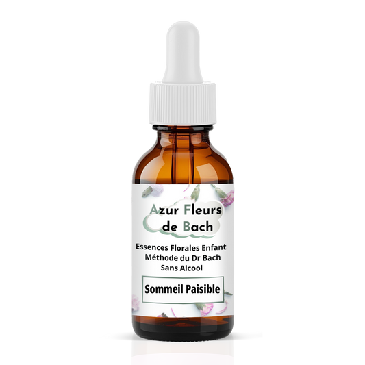Sommeil Paisible Enfant | Fleurs de Bach sans alcool