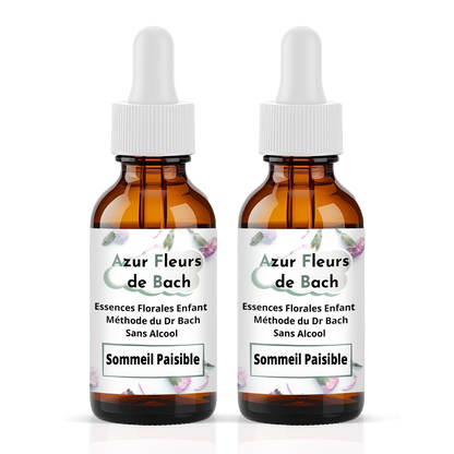 Sommeil Paisible Enfant | Fleurs de Bach sans alcool