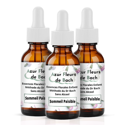 Sommeil Paisible Enfant | Fleurs de Bach sans alcool