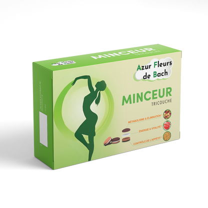 MINCEUR TRICOUCHE | Azur Fleurs de Bach | 30 comprimés
