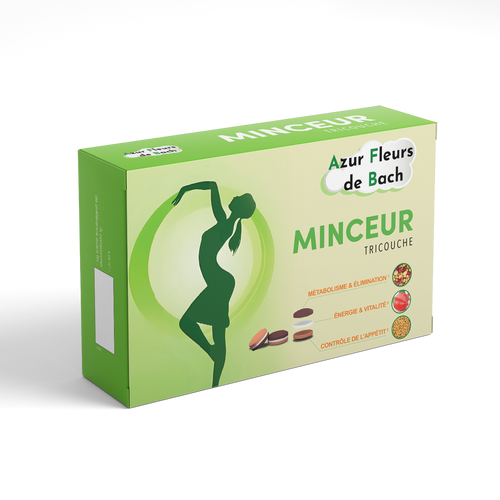 MINCEUR TRICOUCHE | Azur Fleurs de Bach | 30 comprimés