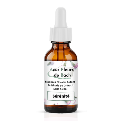 Sérénité du tout petit | Fleurs de Bach sans alcool pour bébés (0-1 an)