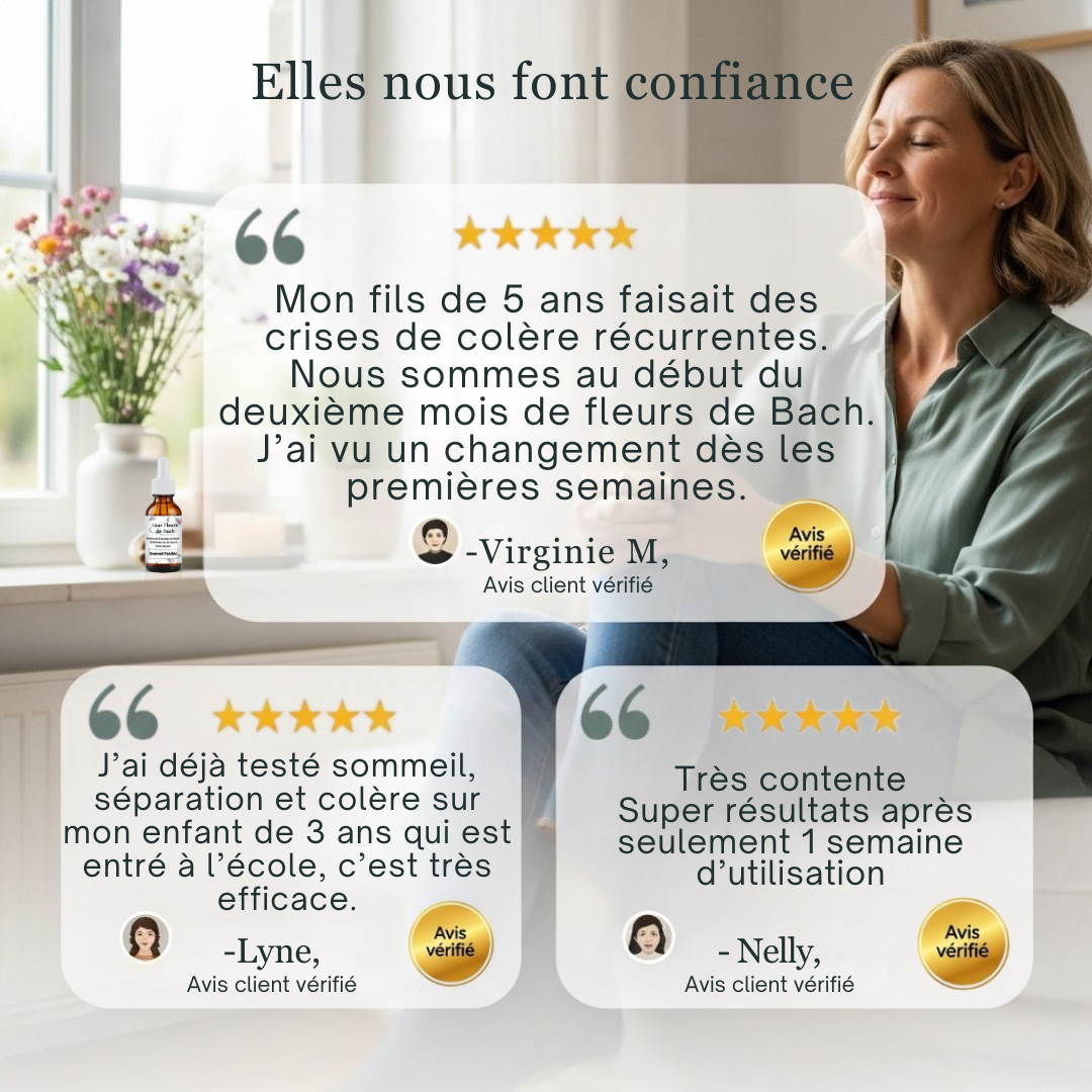 Colère Enfant | Fleurs de Bach sans alcool