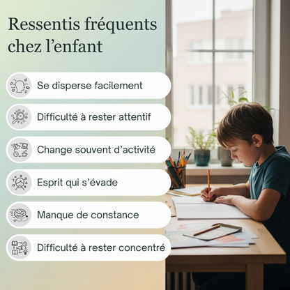 Concentration Enfant | Fleurs de Bach sans alcool