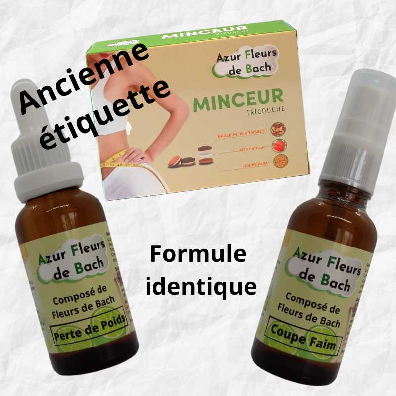 Trio Minceur | Minceur + Grignotage + Tricouche + Hypnose Offerte