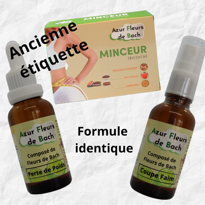 Trio Minceur | Minceur + Grignotage + Tricouche + Hypnose Offerte