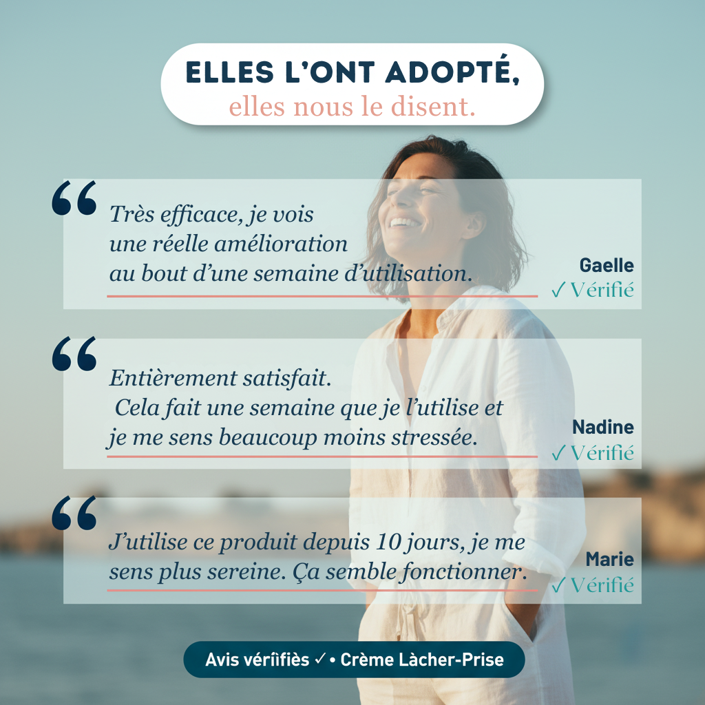 Crème Lâcher-Prise – Enfin relâcher la pression, naturellement | 30ml