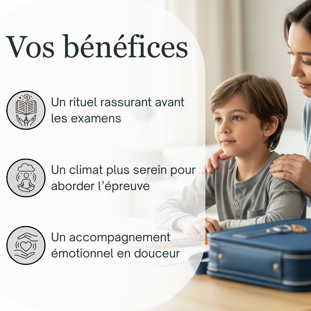 Confiance & Examens | Fleurs de Bach sans alcool