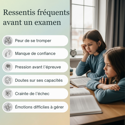 Confiance & Examens | Fleurs de Bach sans alcool