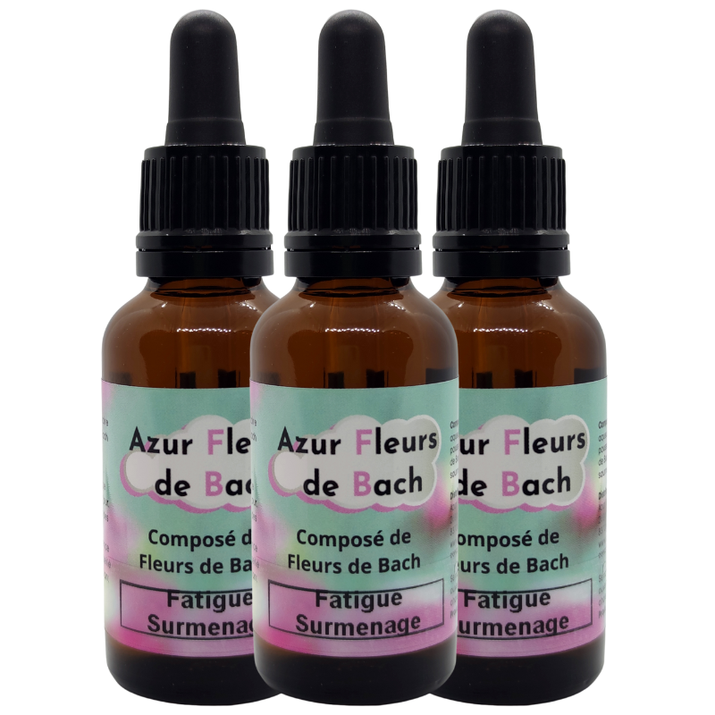 3 flacons de 30ml
