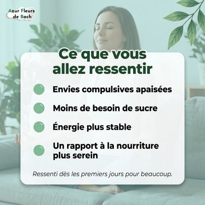 Grignotage émotionnel | Fleurs de Bach | Spray 30ml