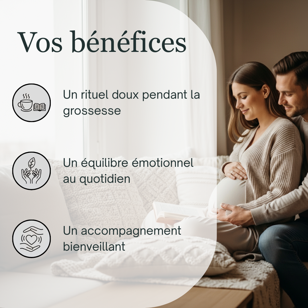 Grossesse | Équilibre & Sérénité intérieure | Fleurs de Bach Sans Alcool