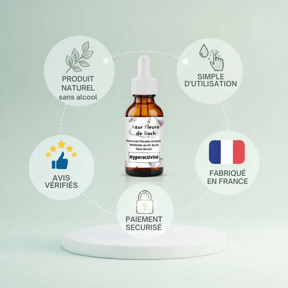 Hyperactivité Enfant | Fleurs de Bach sans alcool