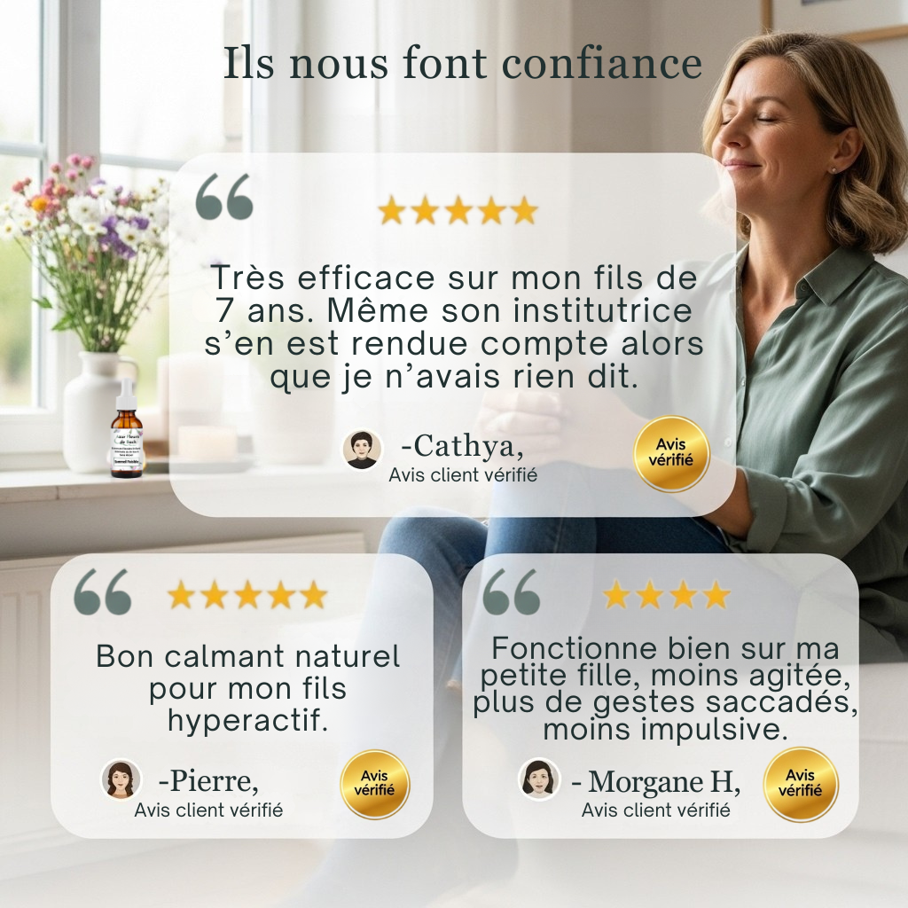 Hyperactivité Enfant | Fleurs de Bach sans alcool