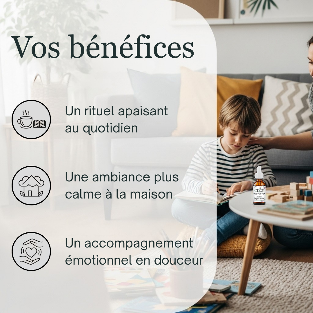 Hyperactivité Enfant | Fleurs de Bach sans alcool