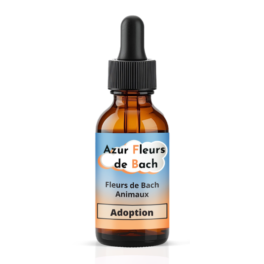 Adoption Animaux | Fleurs de Bach sans alcool ajouté