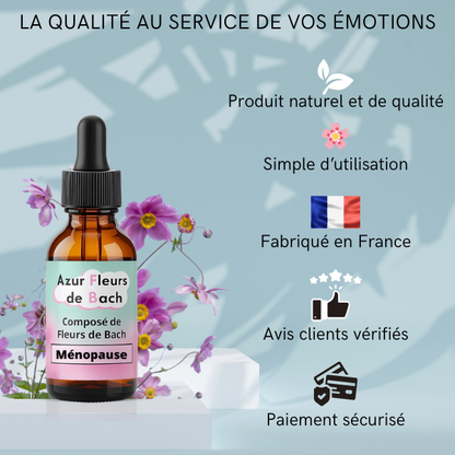 Ménopause | Équilibre & Confort intérieur | Fleurs de Bach